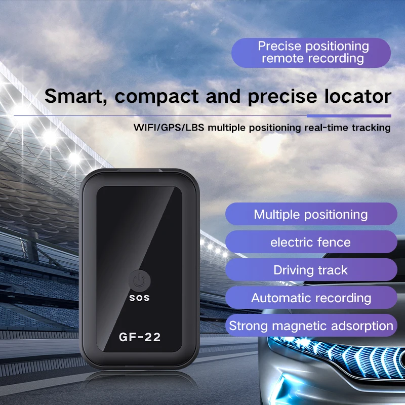 GF22 Mini Car GPS Locator GF22 Real Time Online Remote Monitoring GPS Tracker For kids