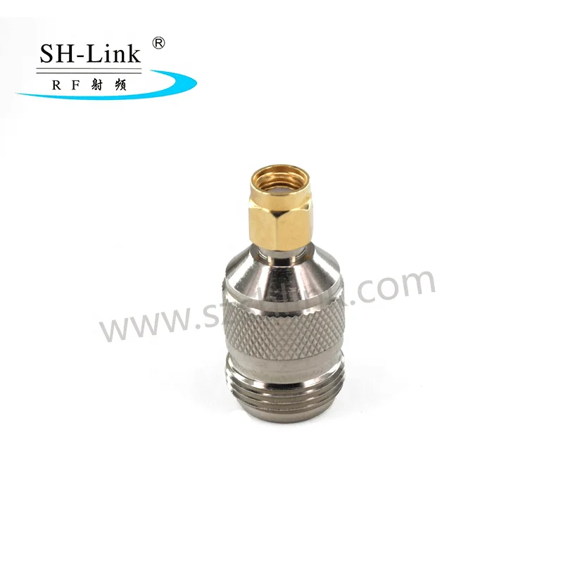 High quality RF coaxial adaptor N Jack female to RP-SMA Plug female for wireless wifi