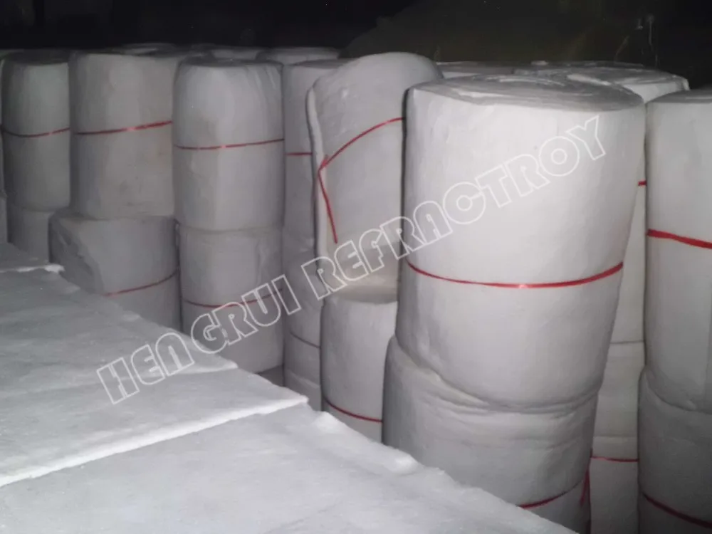 ceramic fiber HengRui 1260  Heat insulation material  temperature ceramic fiber blanket  for pipeline