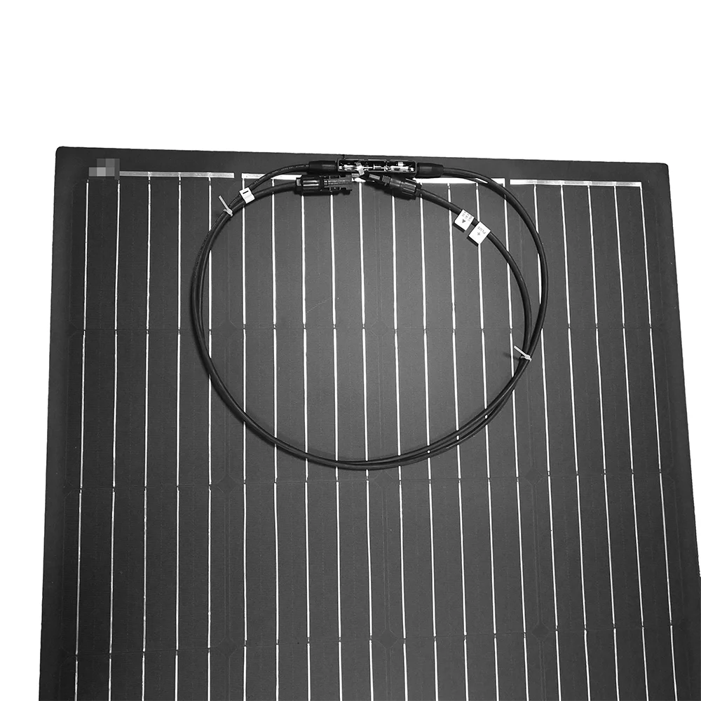 CE ROHS certificated 20w 50w 100w 150w 180w monocrystalline 12v flexible solar panel