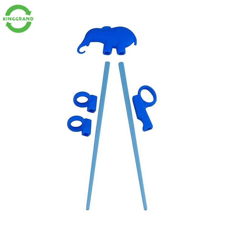 Не содержит Бисфенол А дизайн бесплатные образцы риса цветов силикона практика термостойкие детские палочки для еды