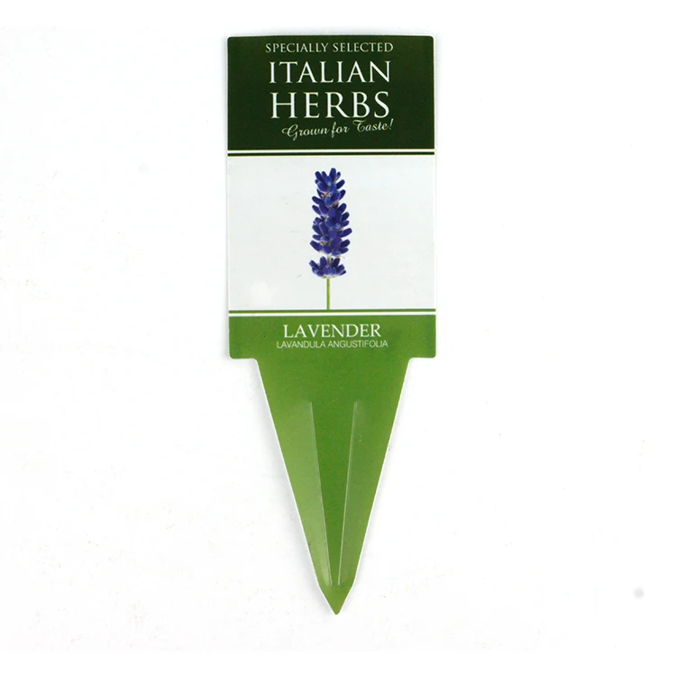 Custom made PP material waterproof plant name tag label