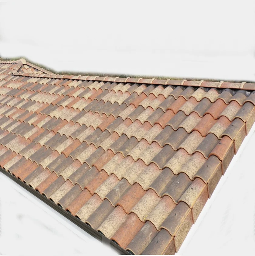 Terracotta roof tile