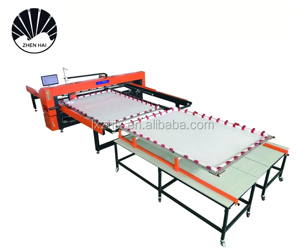 Industry Computerized Manual Long Arm Computer Automatic Looper Quilt Machine Sewing Controller System