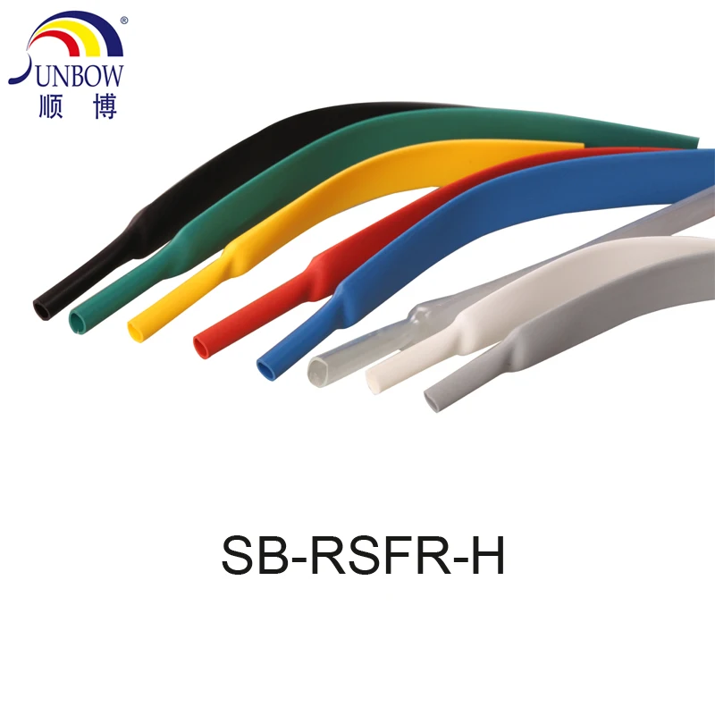 Factory wholesale PE electric wire insulation sleeve flexible halogen free heat shrinkable tubing heat shrink tube