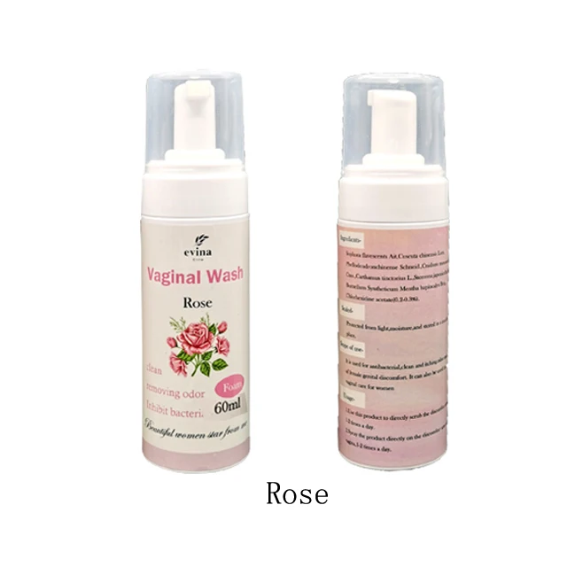 Natural Herbs feminine wash New balanced PH vaginal foam wash product 60ml