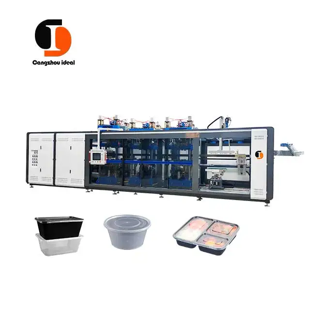 IDEAL Bio Disposable Small Pp Lids Food Container Thermoforming Machine Sheet Making Machine