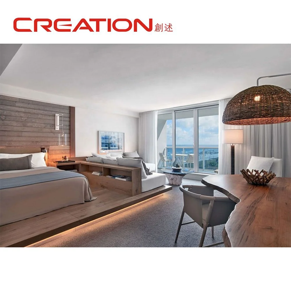 Custom good price high quality hotel villa furniture set