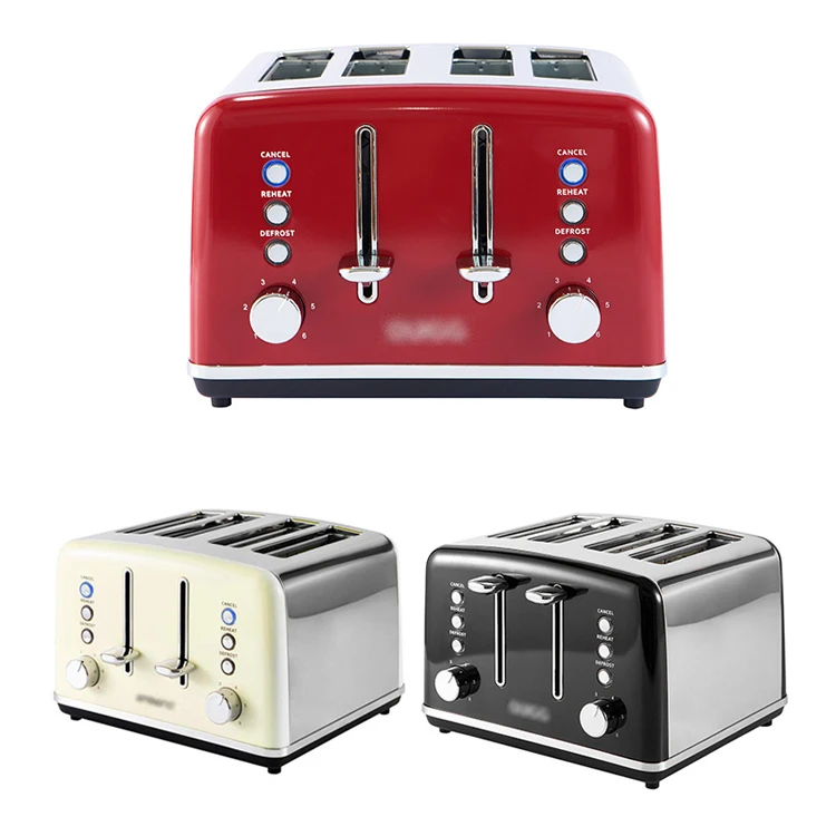 High Quality Bread Breakfast Maker Hotel Household 220V 4 Grooves Toaster