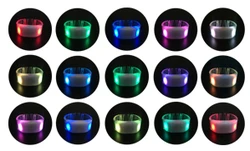 500 meters RF Xyloband Remote Controller Led Bracelet for Coldplay