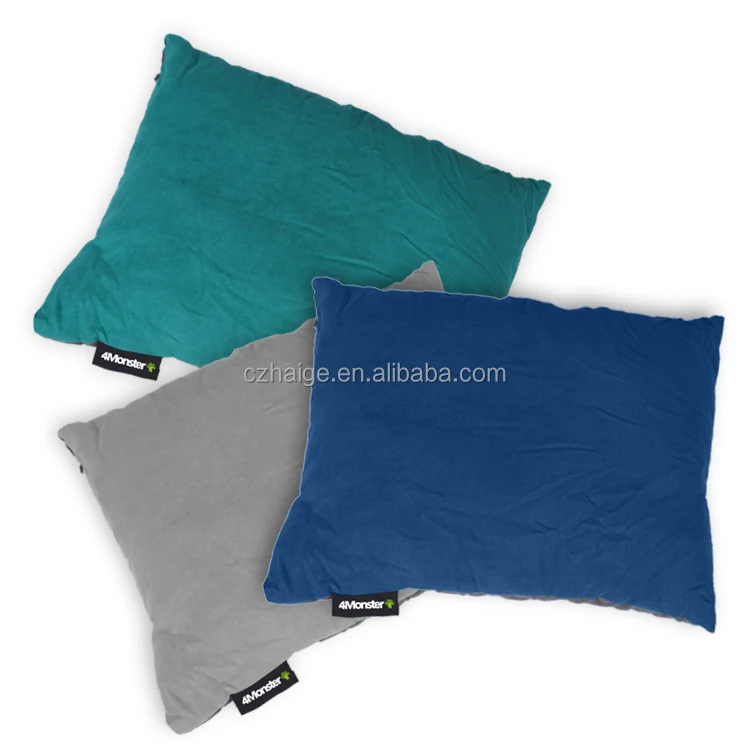 High Quality Outdoor Compressible Memory Foam Travel Pillow Portable Camping Hiking soft Pillow