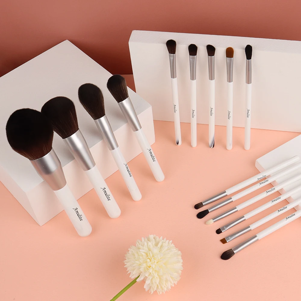 15pcs wooden Handle High quality professional Cosmetic tools Makeup Brush Kit