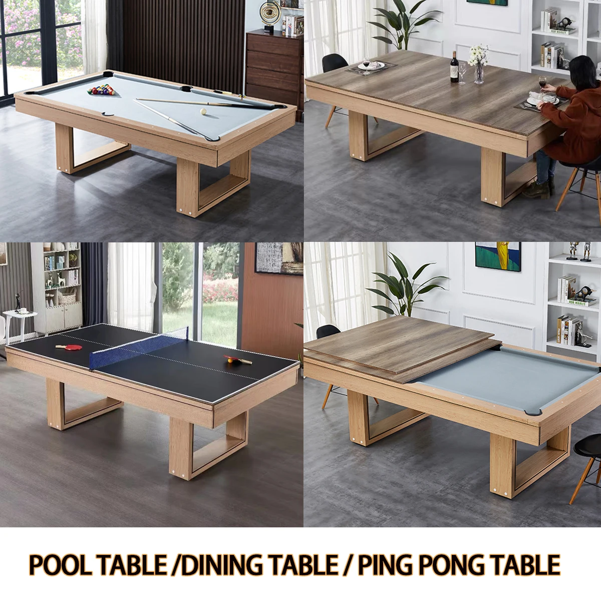 Modern style simple unique modeling Economical Custom Design 7ft 8ft 9ft pool table