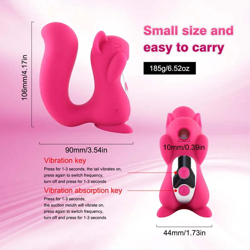 10 Handheld Wireless Sucking Vibrator Role Playing Massager Adult Sex Toys for Womens squirrel vibrating egg