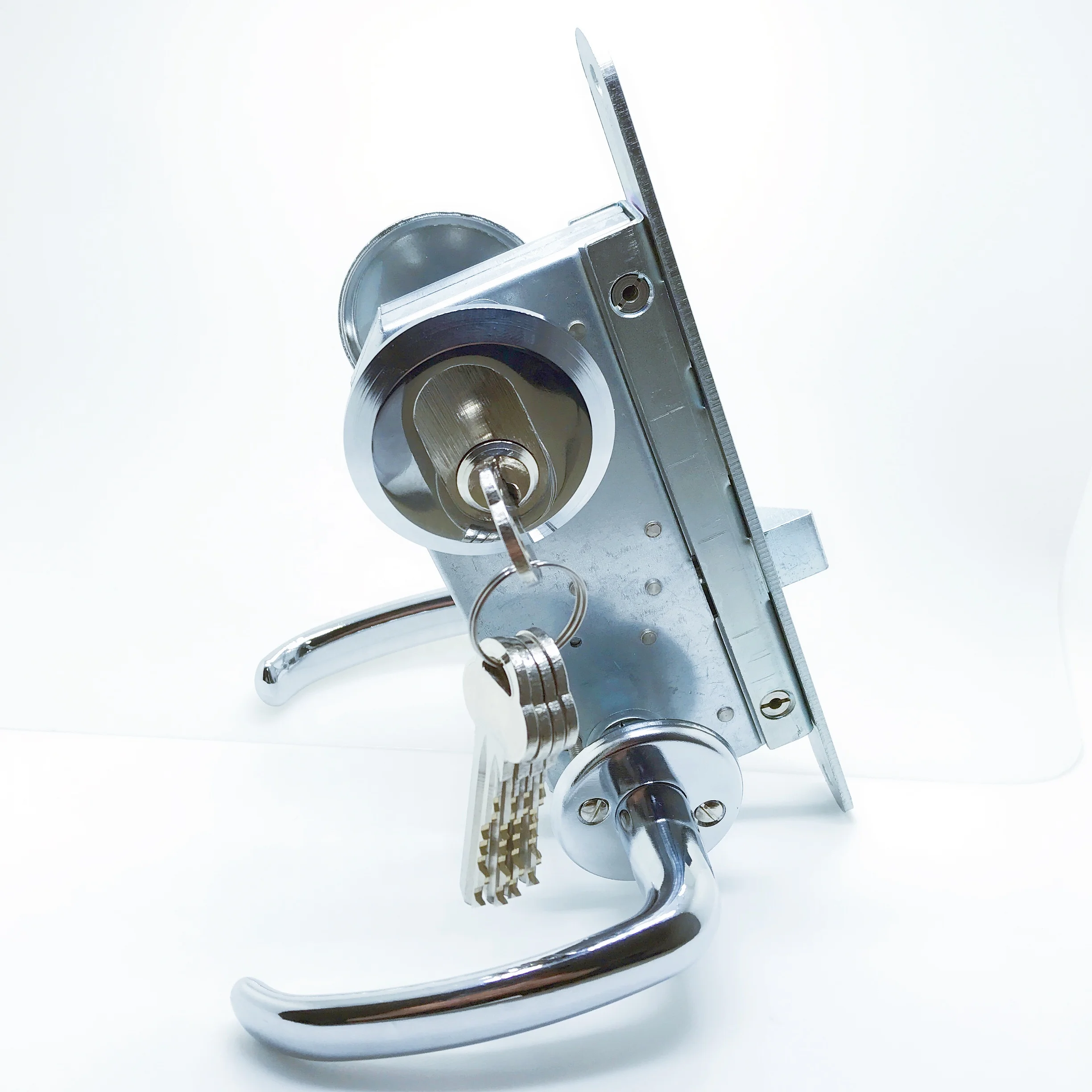 4565 Nordic lock oval cylinder mortise lock constructed according to Scandinavian norm