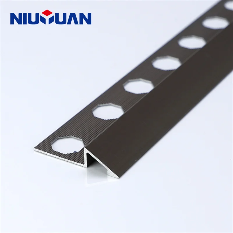NIUYUAN Factory Customized Aluminum Door Threshold Ramps for PVC Door