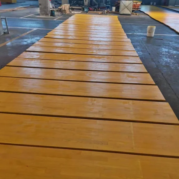 27MM 2000X500MM PINE GLUE WBP 3 ply yellow shuttering plywood panel for concrete formwork
