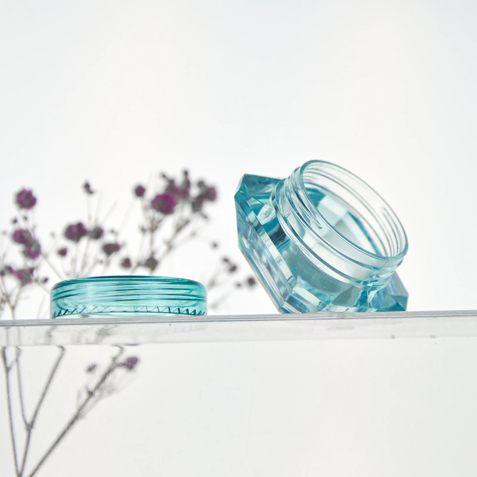 3g 5g Empty Frosted Plastic Cosmetic Makeup Jar Pots Transparent Sample Bottles Eyeshadow Pigment Cream Lip Balm Container