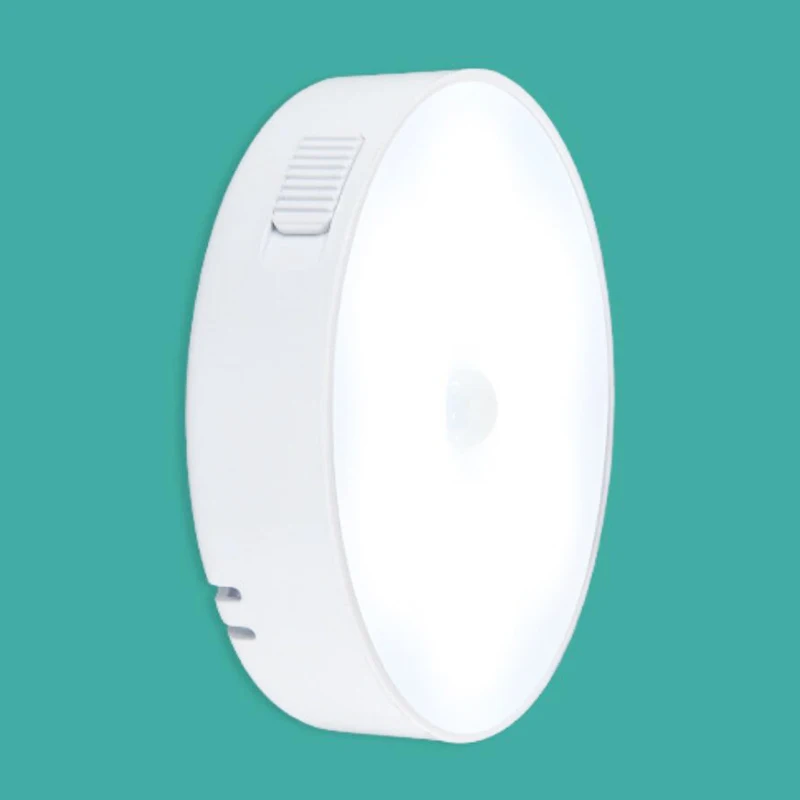 Low MOQ 2021 Upgraded PIR Motion Sensor  Battery-Powered Stick-on Magnet LED Closet Cabinet  Lights