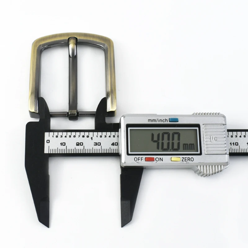 Meetee F1-81 40mm Luggage Garment Accessories High Quality Alloy Antique Leather Belt Men Adjustable Belt Buckle