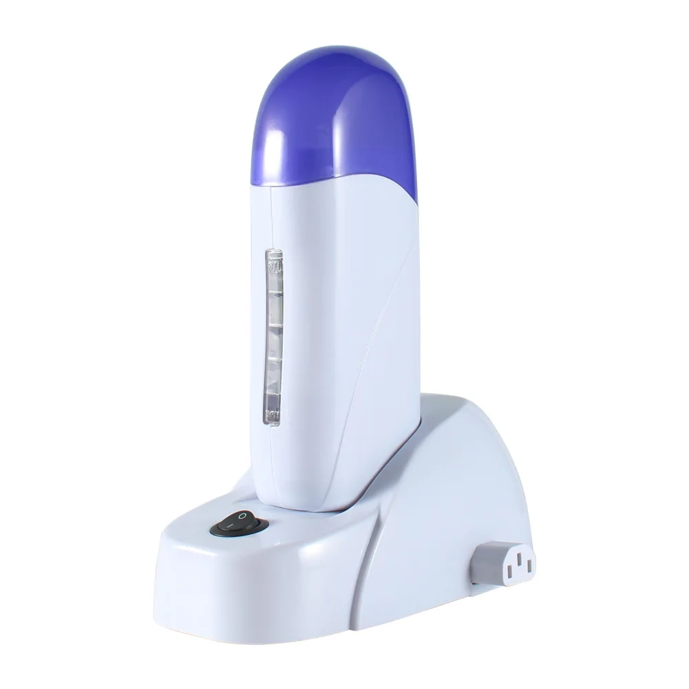 Портативный роликовый нагреватель для депиляционного воска для удаления волос в теле, восковая горелка