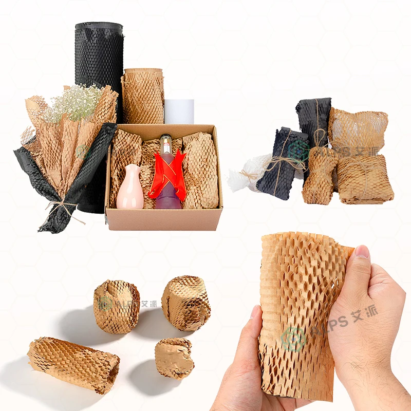 
Alps Eco Friendly Brown Color 80 Grams Kraft Honeycomb Paper Protective Paper Packing Brown eco 