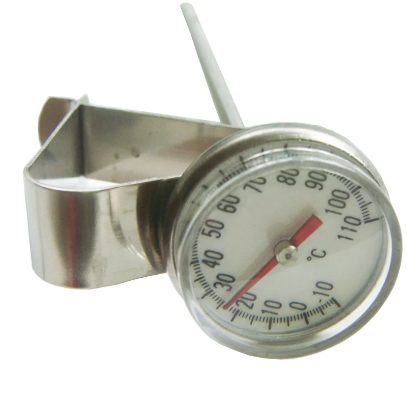 High Quality Instant read bimetal hot water\coffee milk \cooking thermometer -10-110C