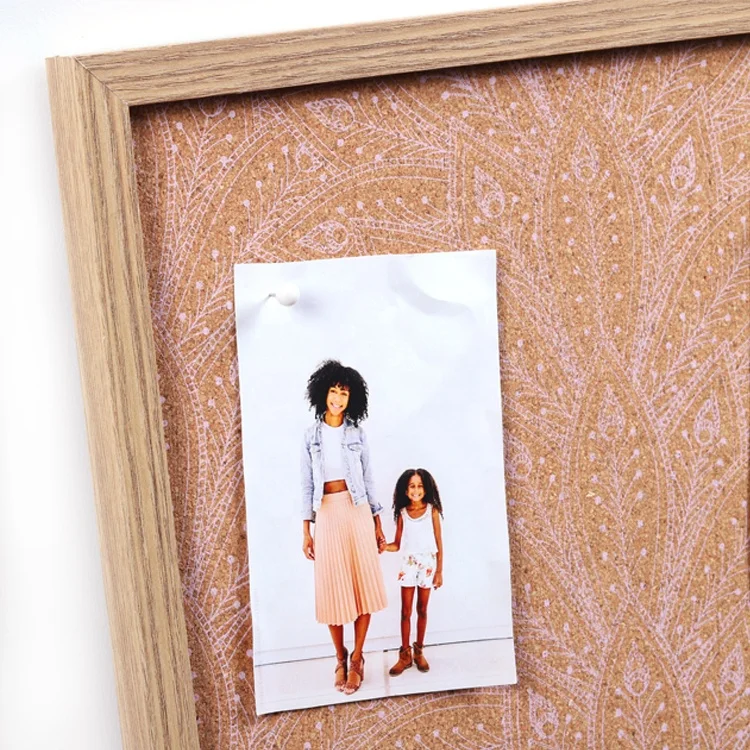 Home Decoration Custom Size Synthetic A4 Standard Bulletin Board