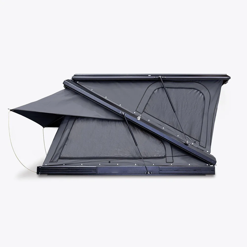 Multifunctional High Quality Aluminium Hard Shell triangle Top Rooftop Tents Camping Hiking Home Foldable Soft Vin
