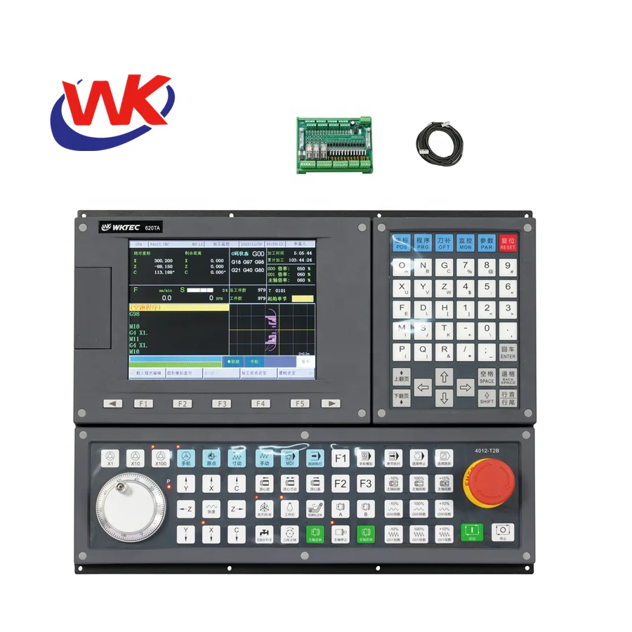 2axis cnc lathe controller Complete Set Include Servo motor and driver Lathe Machine Retrofit Solution CNC Controller kit