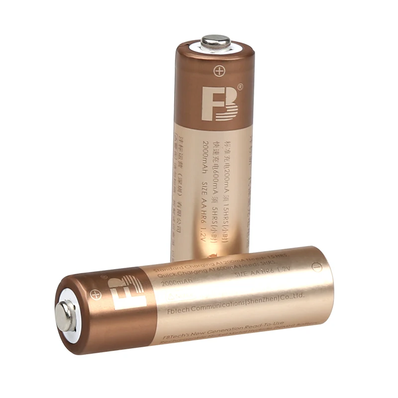 FB AA No.5 2000mAh Ni-Mh high capacity energy saving aa ni-mh rechargeable battery