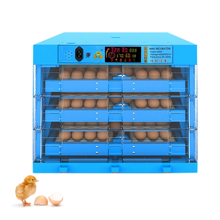 Factory wholesale automatic remote control roller egg incubator 100 capacity