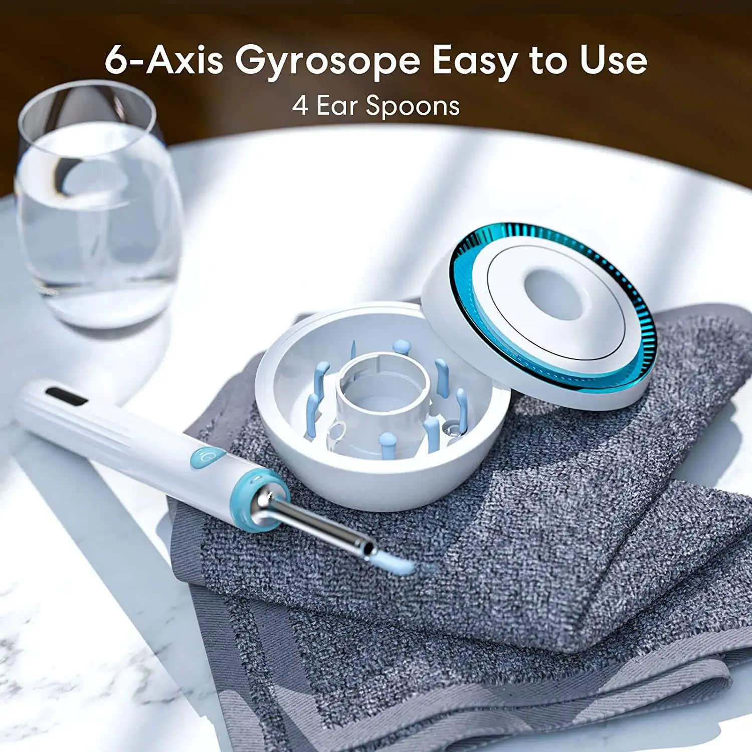 Smart WIFI Earwax Cleaner Visible Electric Ear Wax Removal with Camera