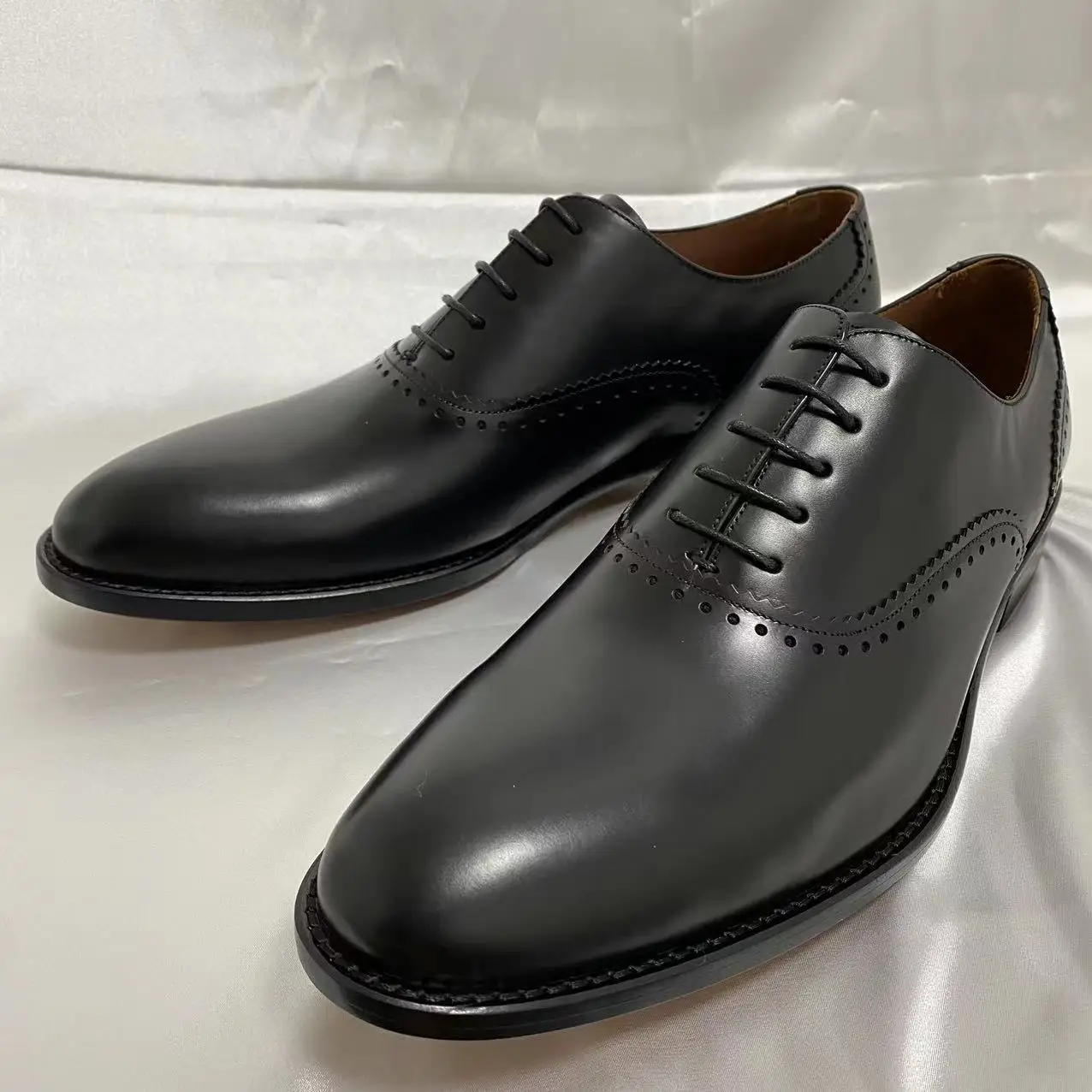 Plus size luxury Men formal oxford Brogue Shoes fashion brand Genuine cow Leather business man Dress loafer shoe Manufacturers