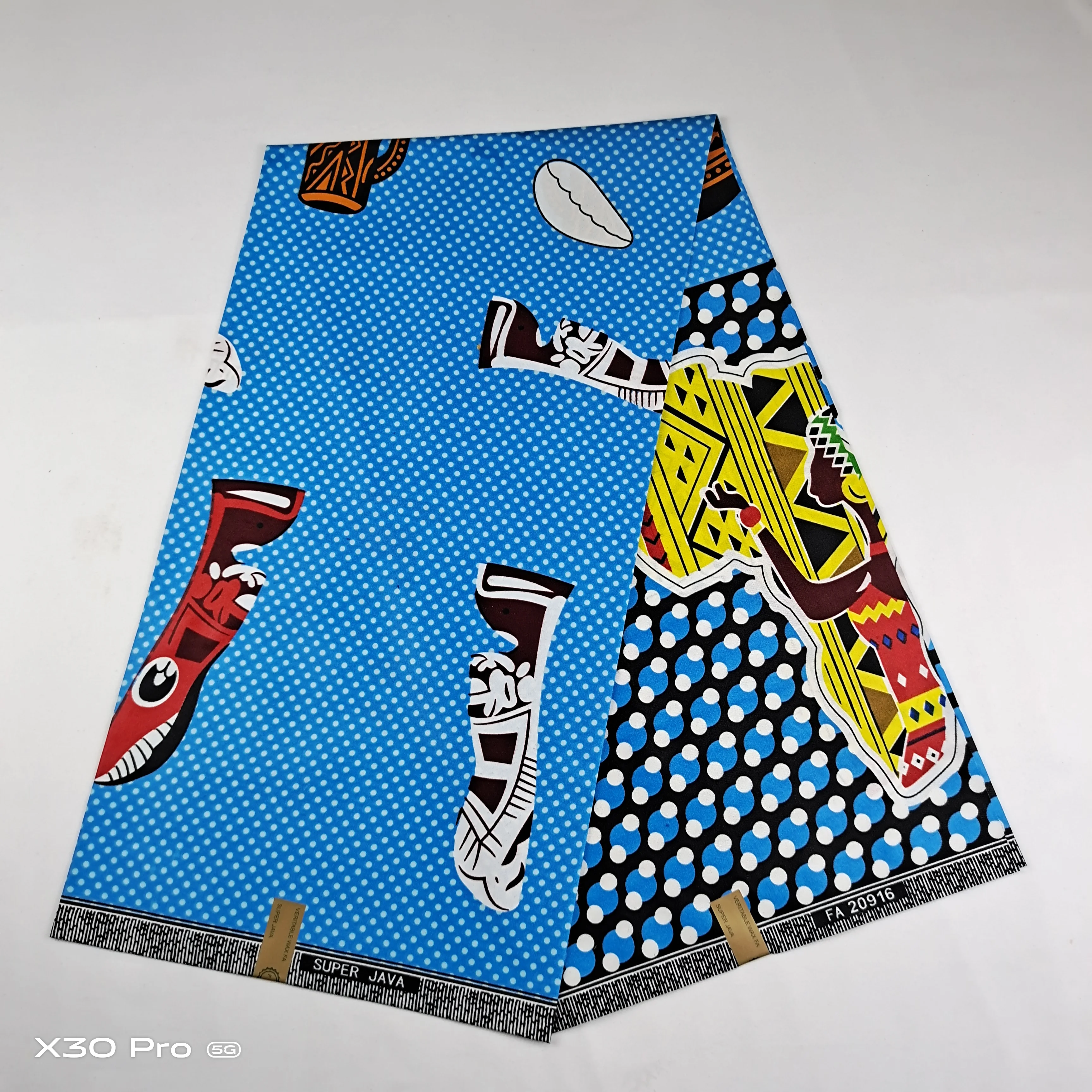 2023 african african Hot Sale 100% polyester African wax print fabric