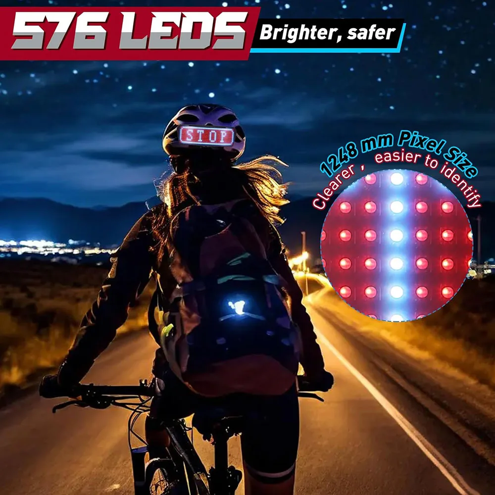 Screen Light Bicycle Turn Signal Bluetooth Motorcycle Helmet Accessories Led Helmet Display