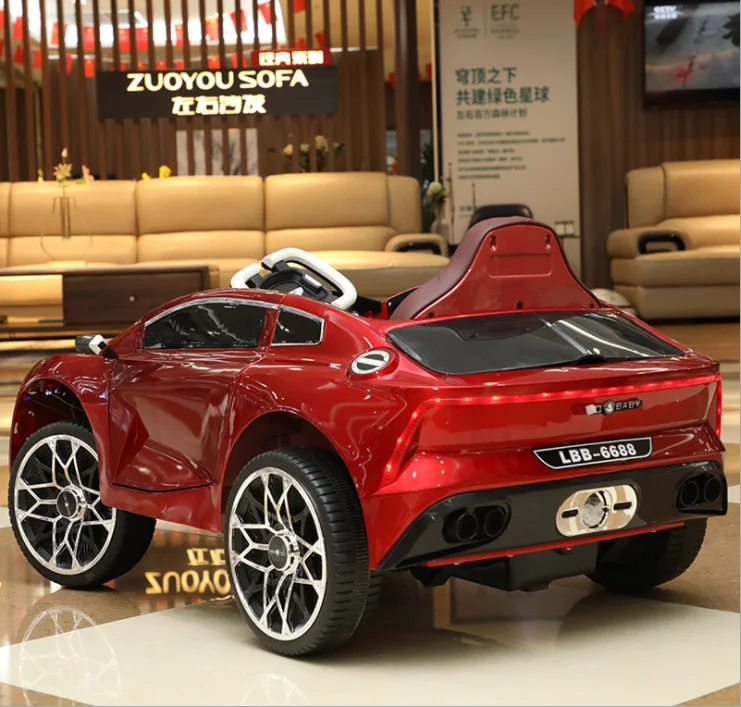 Baby Can Sit Toy Rechargeable Battery Remote Control Children Ride on Kids Electric Car