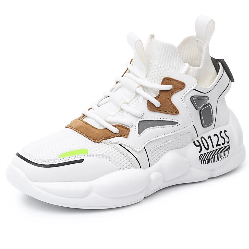 new luminous mesh breathable white sneakers ghost dance shoes