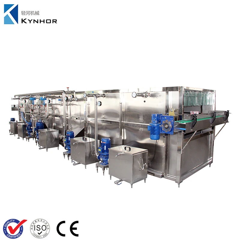 Sterilization spray water tunnel pasteurization for juice beverage energy drink