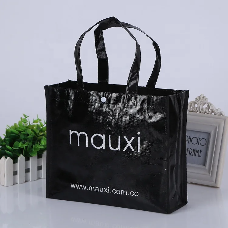 Custom Printed Logo Reusable Grocery Bag Gift Non Woven Shopping Bag Non-woven Cloth Bag