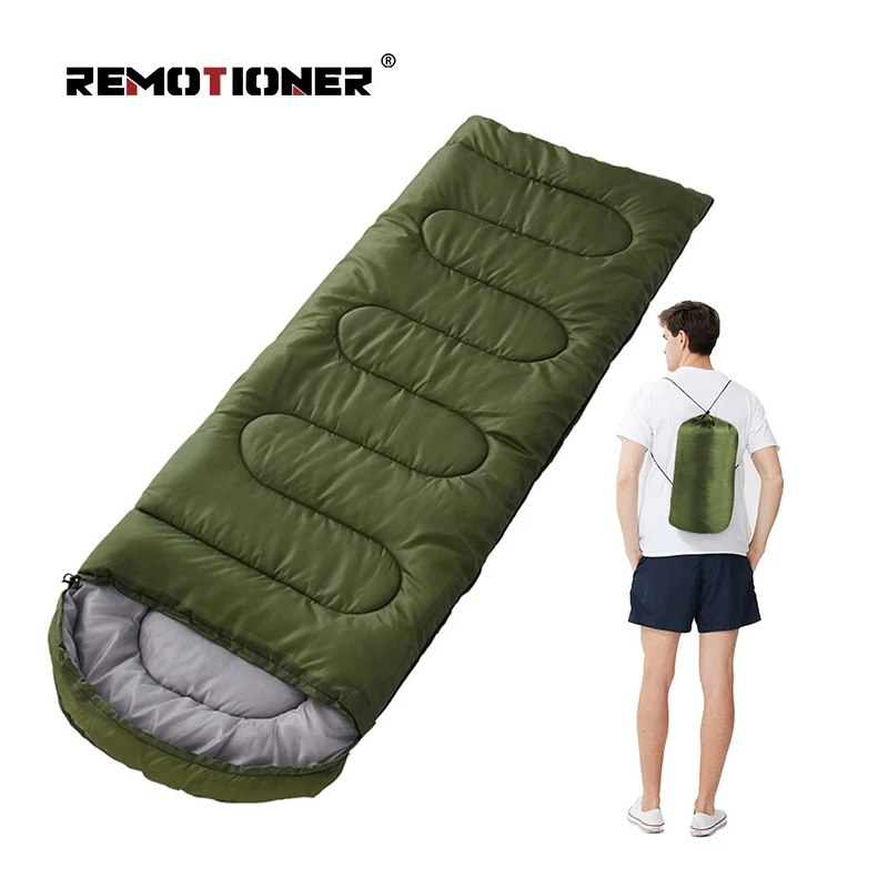 3 Season Warm Cool Weather Summer Spring Fall Lightweight Waterproof Camping Sleeping Bag for Adults KidsTraveling Outdoors
