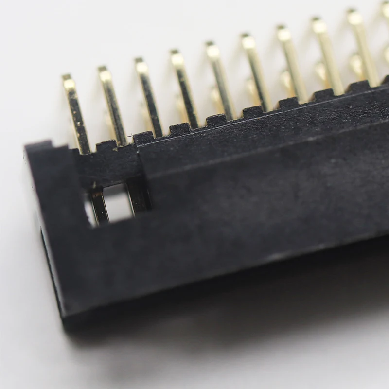 Разъем Pcb Заголовка коробки прямой угол 1 27 мм Шаг height5.7 6 5 positions6-100pin розетка коробка штыревой разъем правый инструменты для наращивания волос