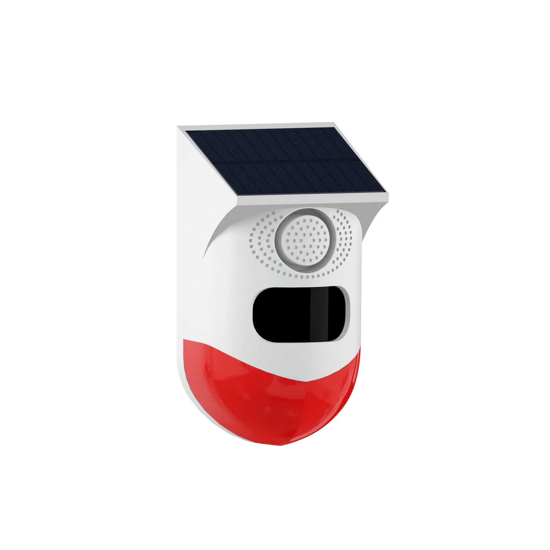 WiFi Solar Alarm Light with Motion Sensor PIR Sensor Infrared Detector Outdoor Solar Alarm with Waterproof Monitor  for Home