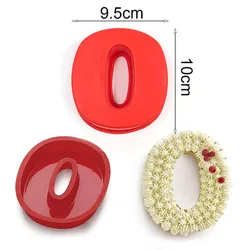 0-8 Number Silicon Cake Molds 3D Decorating Wholesale Number Silicone Cake Mold Baking Silicone Mold