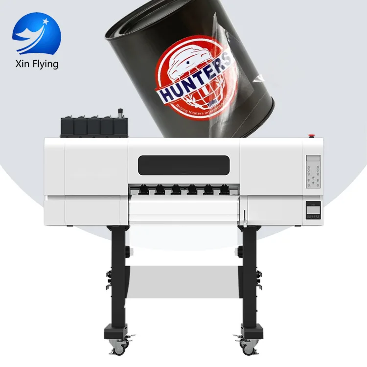 A3 UV Integrated Printer DTF A1 Crystal Label Coil 60CM Double or Triple Head AB Film Label Printer Large Format