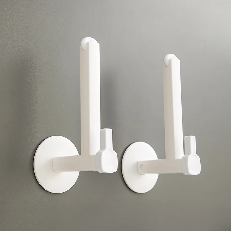 Simple and sturdy wall mounted WiFi router rack, home multifunctional power cord socket storage, no perforation