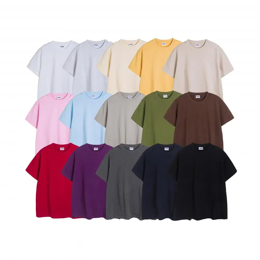 Custom Printing Heavyweight Cotton Printing Fashion Oversized Screen Printing T Shirt