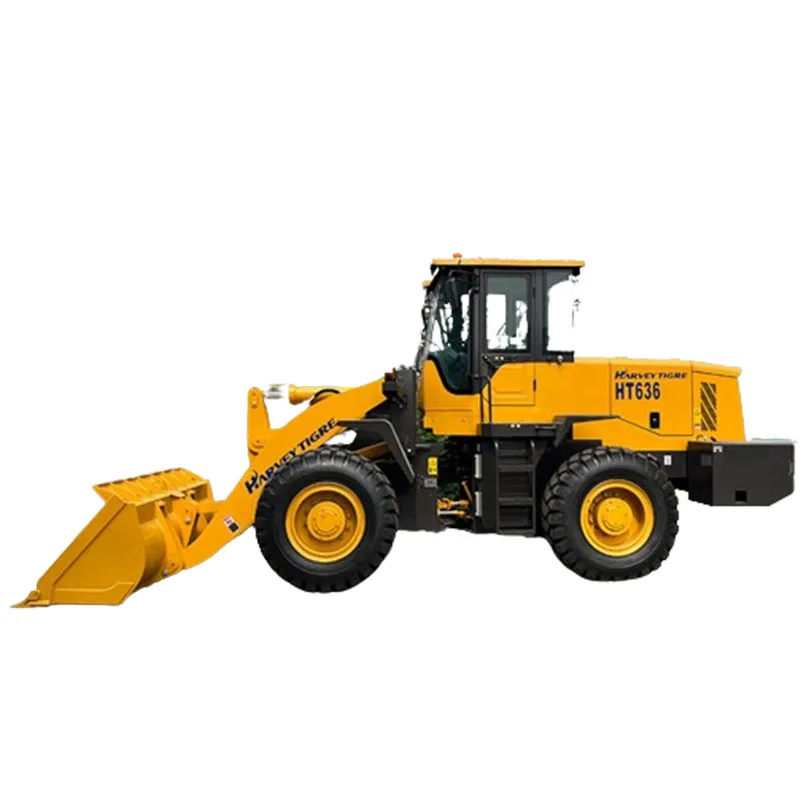 HT636 Wolf Mini 780H 5 Ton Telescopic Wheel Loader Yunnei Engine Backhoe Attachment Reliable Pump Component