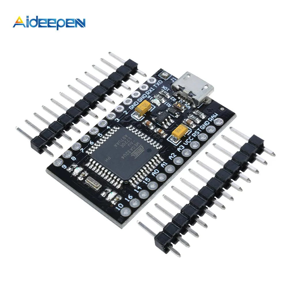 Micro USB ATmega32U4-AU 5V 16MHz Microcontroller Module For Arduino Nano System Programing Development Tools