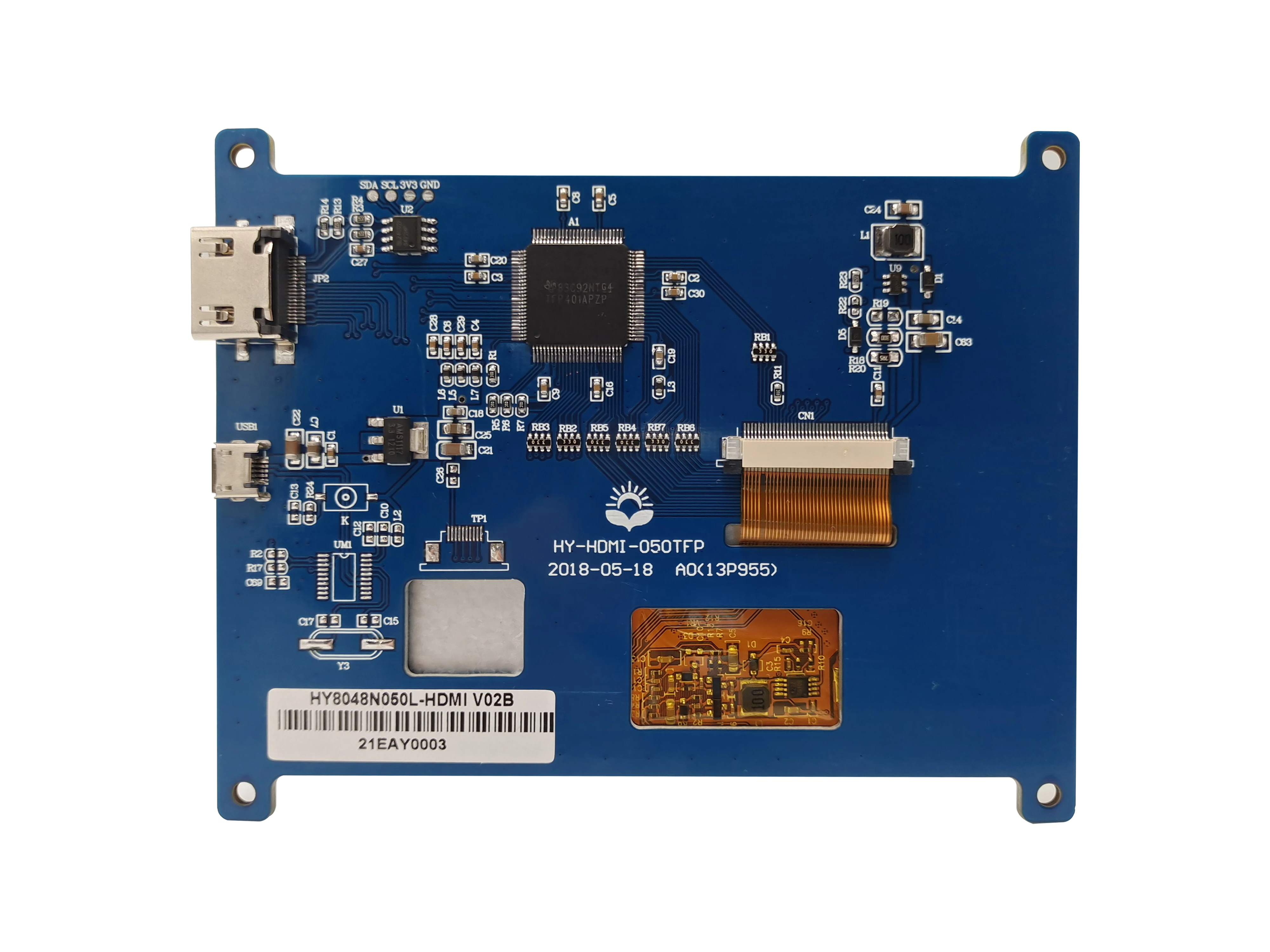  5 дюймов HDM 800*480 USB Raspberry Pi ЖК-дисплей
